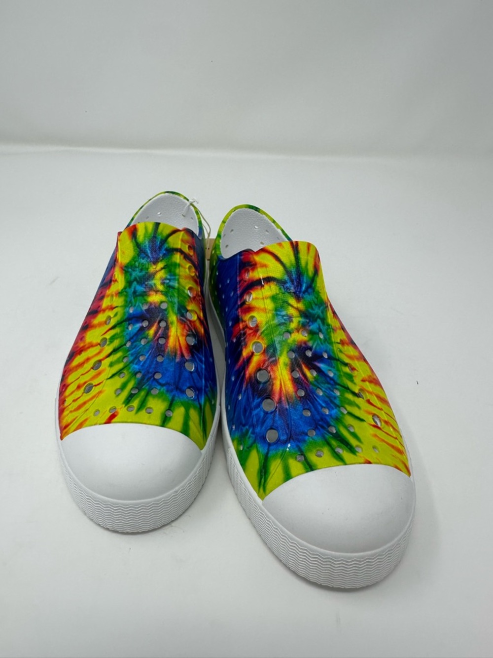 Kids Native Jefferson slip on shoe in tie dye
